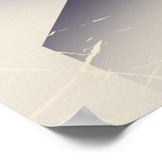 Tignes Skiposter, Frankreich Poster (Ecke)