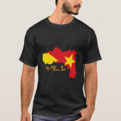 Tigray Region Karte Tigray Inn Me Tigray Flag T-Shirt (Vorderseite)