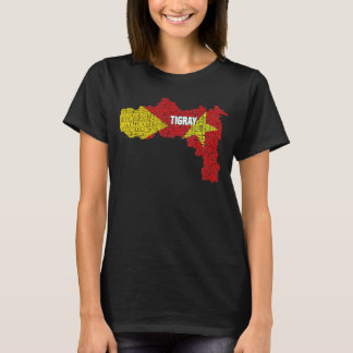 Tigray Region seine in meiner DNA-Karte Tigray in T-Shirt