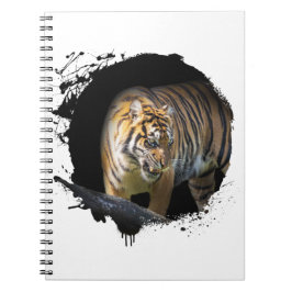 Tigre Animal Vie Sauvage Jungle Nature Liberté Notizblock