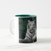 tigre blanco zweifarbige tasse (Vorderseite Links)