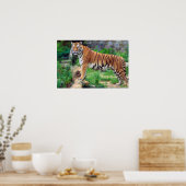 Tigre de Bengala Poster (Küche)