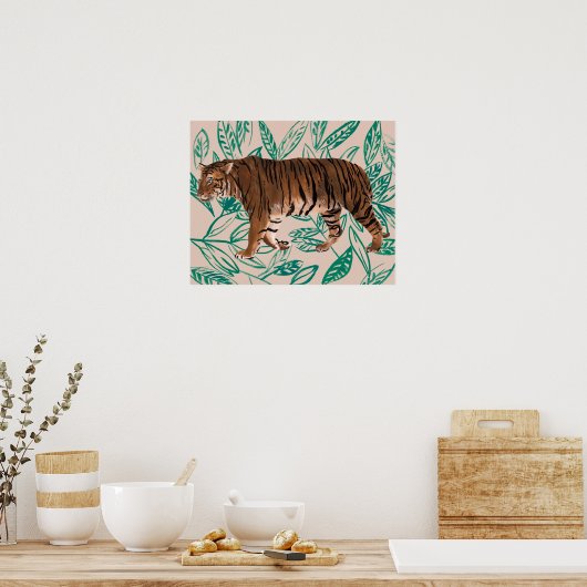 Tigre de Siberie Poster (Küche)