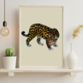 Tigre Graffiti Wild Poster