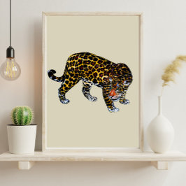 Tigre Graffiti Wild Poster