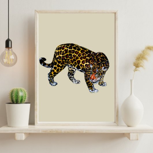 Tigre Graffiti Wild Poster