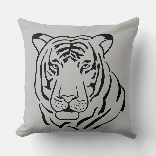 Tigre Gratiffi Kissen (Vorderseite)