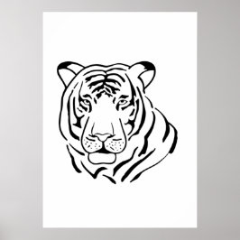 Tigre Gratiffi Poster