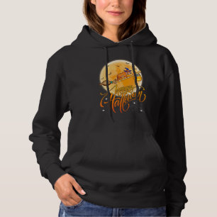 Tigre Reit Hexe Schrotflinte Mond Vintage Tigre Ha Hoodie