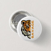 Tigre Wildnis Button (Vorne & Hinten)