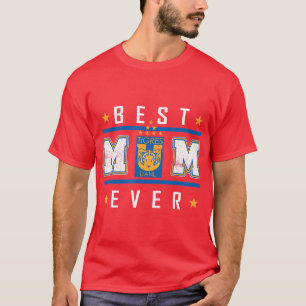 Tigres UANL Beste Mama je glücklicher Muttertag T-Shirt