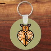 Tigress Hintern Schlüsselanhänger (Vorderseite)