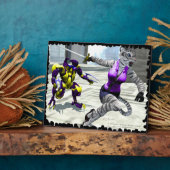 Tigress Plaque Fotoplatte (Seite)