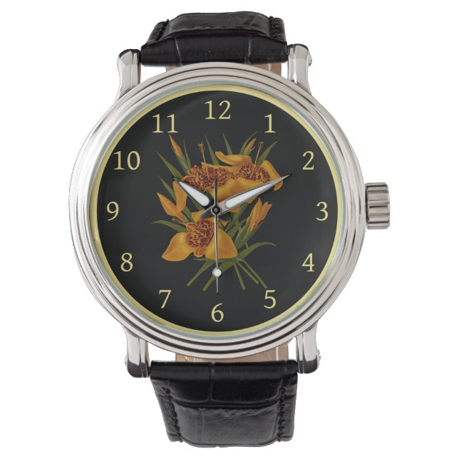 Tigridia Conchiplora Var Canariensis 008 ~ Armbanduhr (Vorderseite)