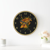 Tigridia Conchiplora Var Canariensis 008 ~ Große Wanduhr (Zuhause)