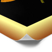 Tigridia Conchiplora Var Canariensis ~ Botanisch Poster (Ecke)