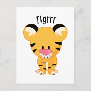 Tigrrr Postkarte