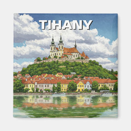 Tihany Hungary Travel Magnet