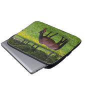 Tihuta Pass, Pferd in der Natur Laptopschutzhülle (Vorne Knopf)