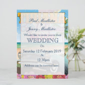 Tijuana Baja California Mexiko Reiseplakat Einladung (Stehend Vorderseite)