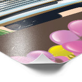 Tijuana Baja California Mexiko Reiseplakat Fotodruck (Ecke)