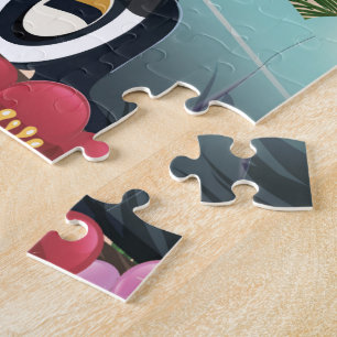 Tijuana Baja California Mexiko Reiseplakat Puzzle