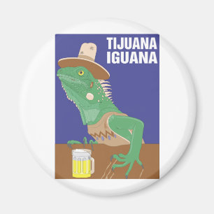 Tijuana Iguana Design Magnet