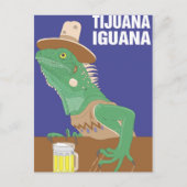 Tijuana Iguana Design Postkarte (Vorderseite)
