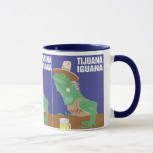 Tijuana-Leguan-Entwurf Tasse