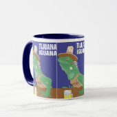 Tijuana-Leguan-Entwurf Tasse (Vorderseite Links)