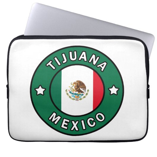 Tijuana Mexico Ärmel Laptopschutzhülle (Vorderseite)