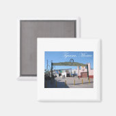 Tijuana Mexico Magnet (Vorderseite/Rückseite)