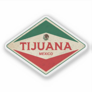 Tijuana Mexico Vintag Aufkleber