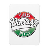 Tijuana mexico Vintages Logo. Magnet (Vertikal)