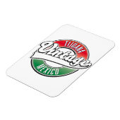 Tijuana mexico Vintages Logo. Magnet (Linke Seite)