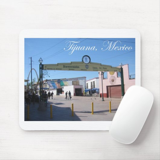 Tijuana Mexiko Mousepad (Mit Mouse)