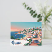 Tijuana Mexiko Postkarte (Stehend Vorderseite)