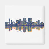 Tijuana Skyline Magnet (Vorne)