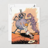Tik Tok of Oz Postcard Postkarte (Vorne/Hinten)