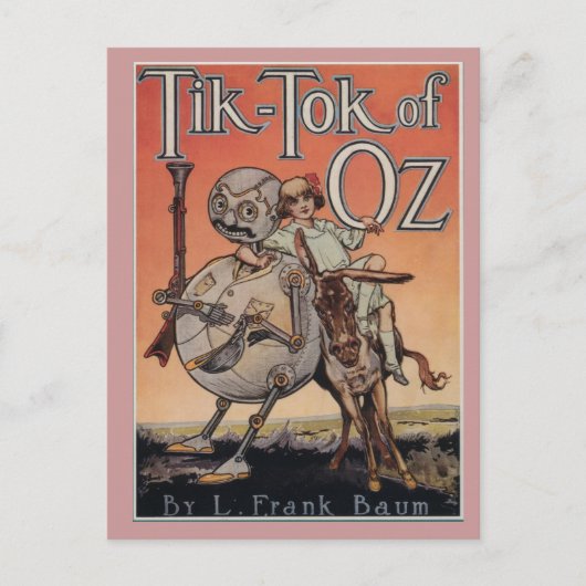 Tik-Tok of Oz Postkarte (Vorderseite)