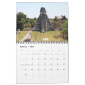 Tikal Guatemala Kalender Tikal Ruinen (Feb 2027)