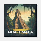 Tikal Guatemala Reisen Magnet (Vorne)