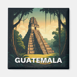 Tikal Guatemala Reisen Magnet