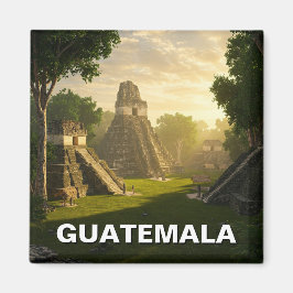 Tikal Guatemala Reisen Magnet