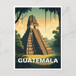 Tikal Guatemala Reisen Postkarte