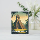 Tikal Guatemala Reisen Postkarte (Stehend Vorderseite)
