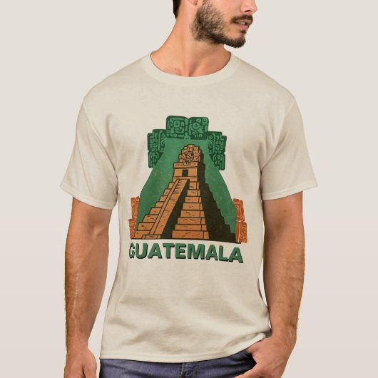 Tikal Guatemala Reisen T-Shirt (Vorderseite)