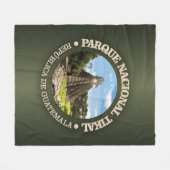 Tikal-Nationalpark Fleecedecke (Vorderseite (Horizontal))
