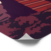 Tikal Nationalpark Guatemala Vintag Poster (Ecke)