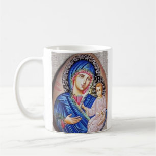 Tikhvin Wunder-arbeitende Ikone von göttlichem Kaffeetasse